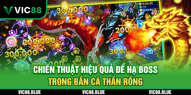 Chiến thuật hiệu quả để giúp bạn hạ boss trong bắn cá thần rồng