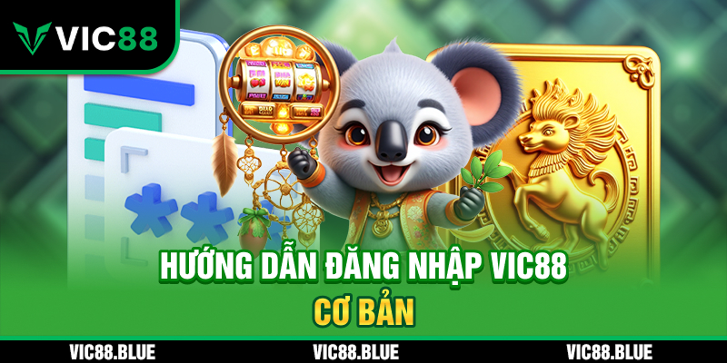 Hướng dẫn đăng nhập VIC88 cơ bản